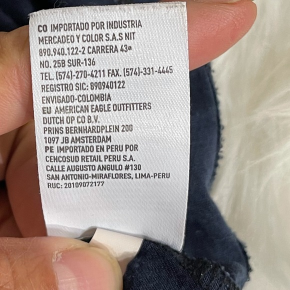 American Eagle  Soft & Sexy blue top - Picture 4 of 6